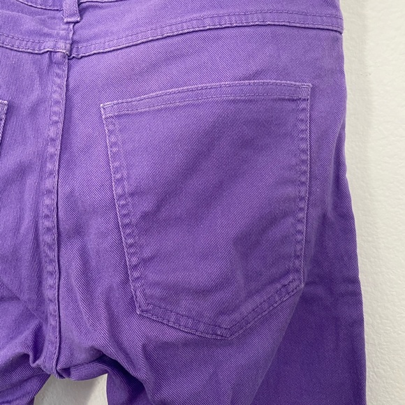 H&M Divided • Skinny Low Waist Purple Denim Jeans - Picture 15 of 15
